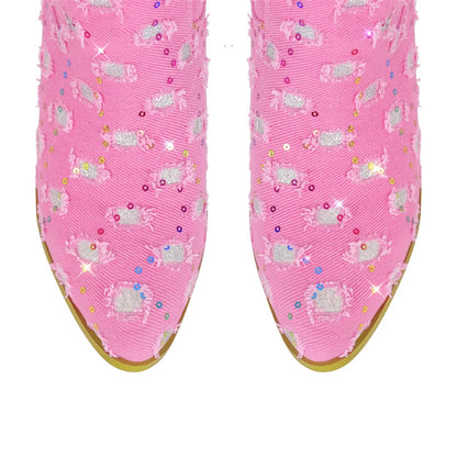 Boots Queen Periwinkle (4 Colors)