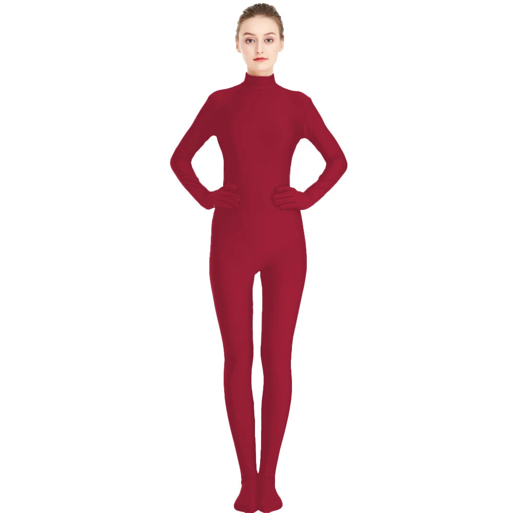 Zentai Suit Queen Rania (Wine red)