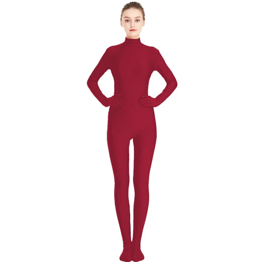 Zentai Suit Queen Rania (Wine red)