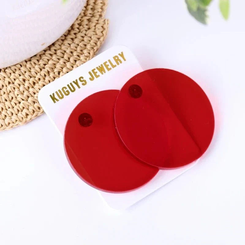 Stud Earrings Queen Plate