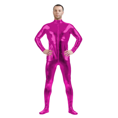 Zentai Suit Queen Glitter (Fuchsia)