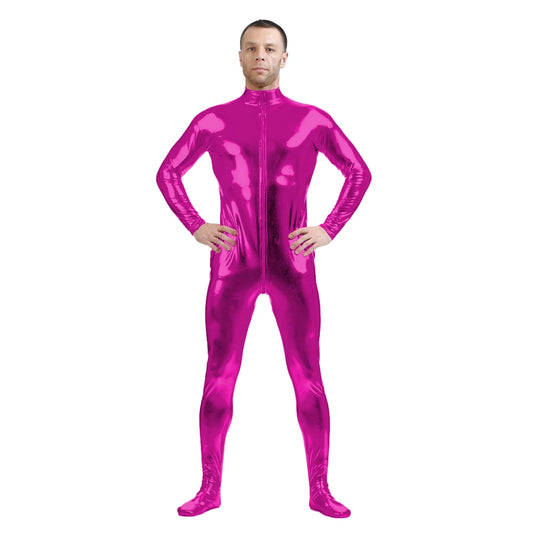 Zentai Suit Queen Glitter (Fuchsia)