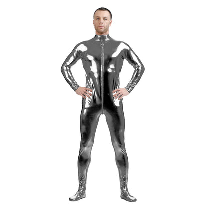 Zentai Suit Queen Glitter (Gray)