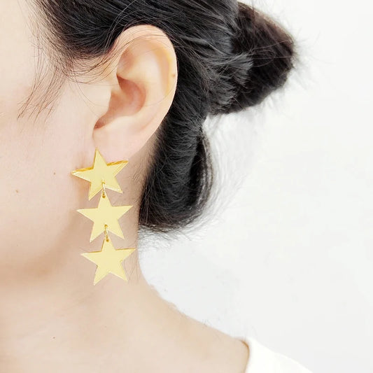 Stud Earrings Queen Startrail