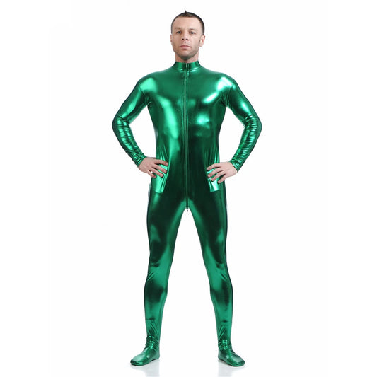 Zentai Suit Queen Glitter (Green)