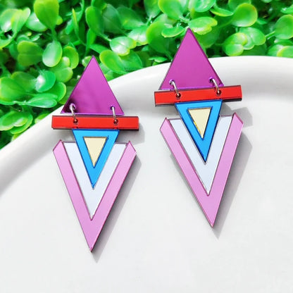 Stud Earrings Queen Reflex