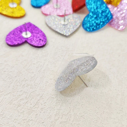 Stud Earring Queen Hearts