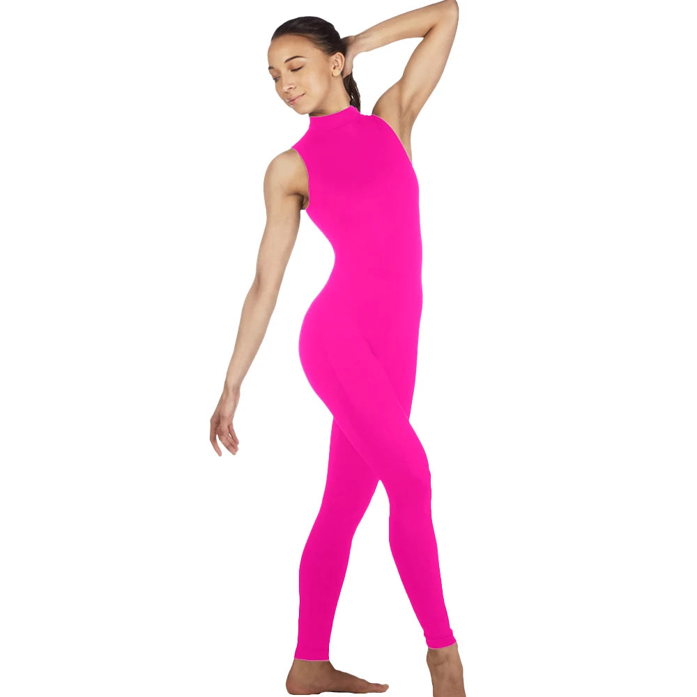 Unitard Queen Marlene (Rose red)