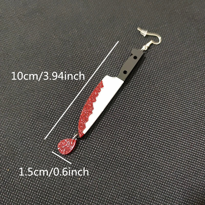 Stud Earrings Queen Knives