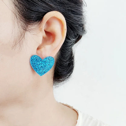 Stud Earring Queen Hearts