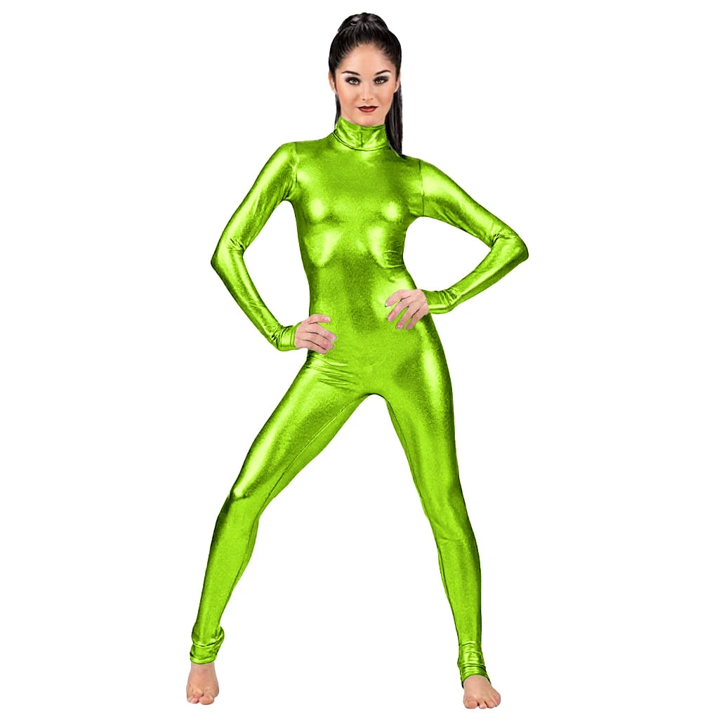 Unitard Queen Pocahontas (Lemon green)