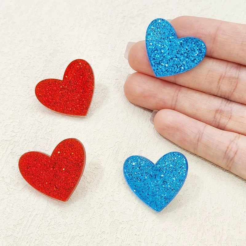 Stud Earring Queen Hearts
