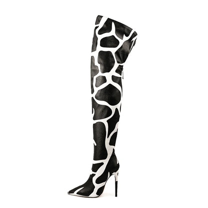 Boots Queen Cow