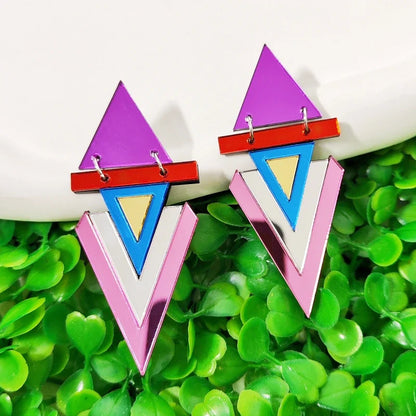 Stud Earrings Queen Reflex