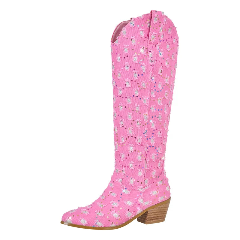 Boots Queen Periwinkle (4 Colors)
