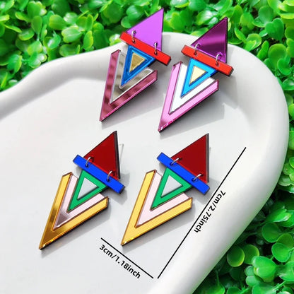 Stud Earrings Queen Reflex