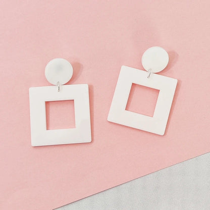 Stud Earrings Queen Square
