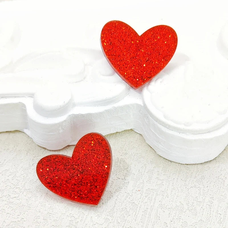 Stud Earring Queen Hearts