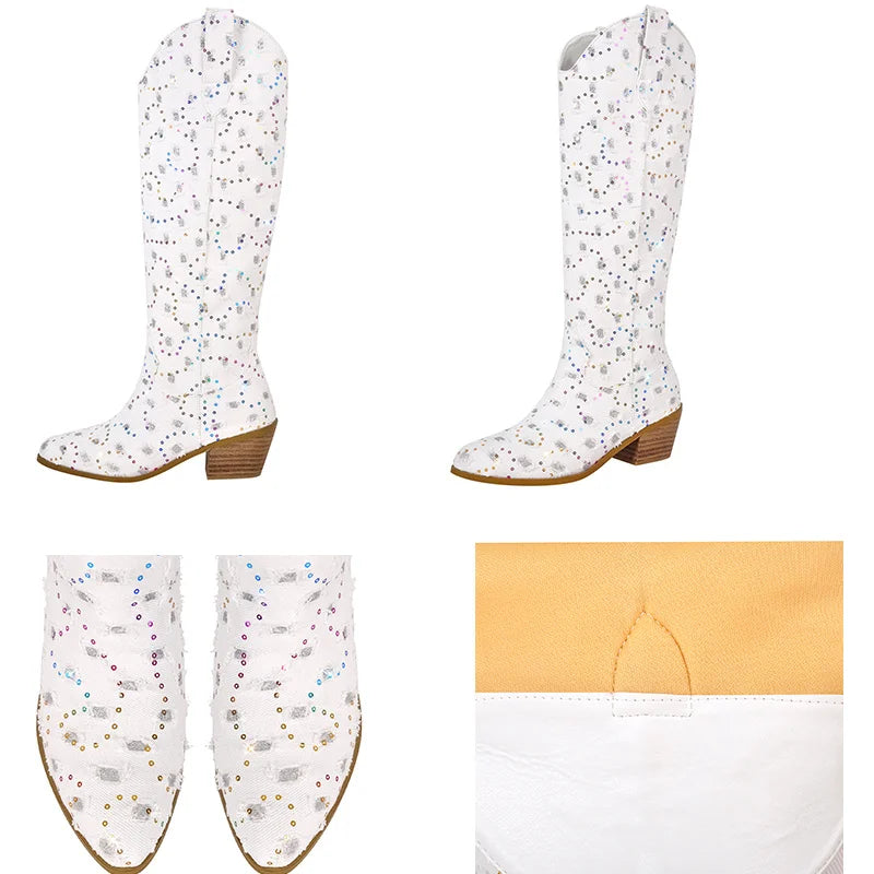 Boots Queen Periwinkle (4 Colors)