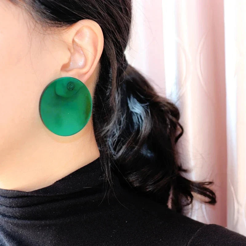 Stud Earrings Queen Plate