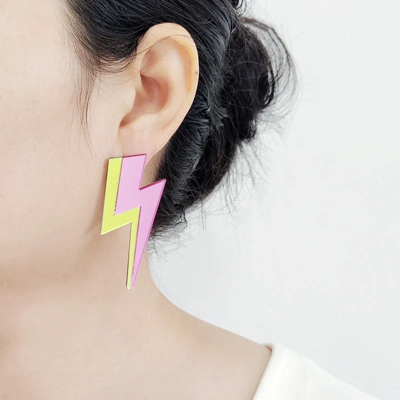Stud Earrings Queen Thunderbolt