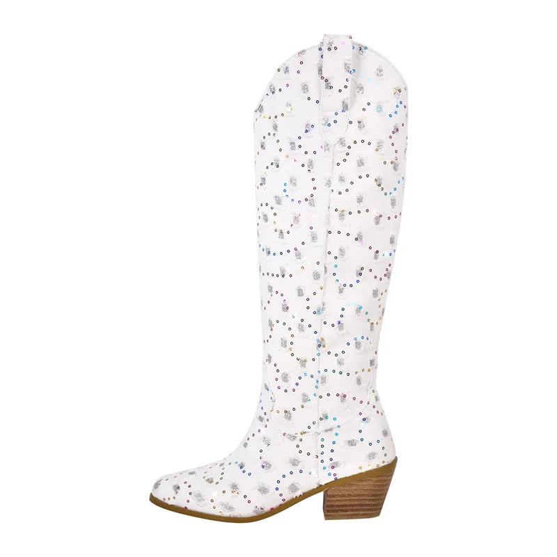 Boots Queen Periwinkle (4 Colors)