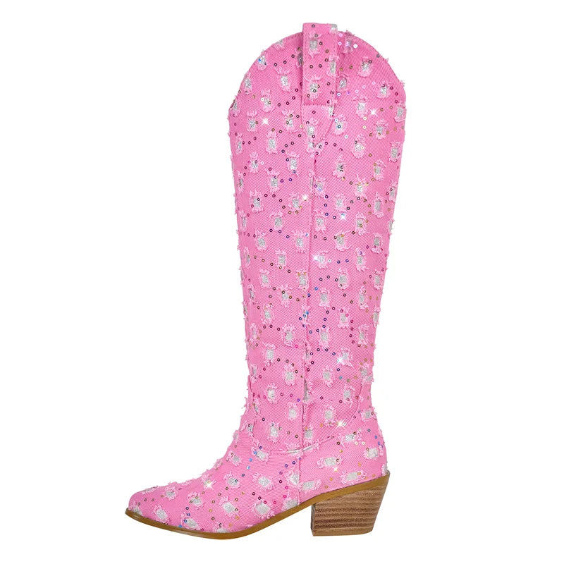 Boots Queen Periwinkle (4 Colors)