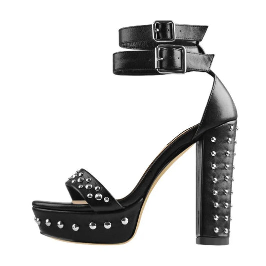 Sandals Queen Trhijard (Black)