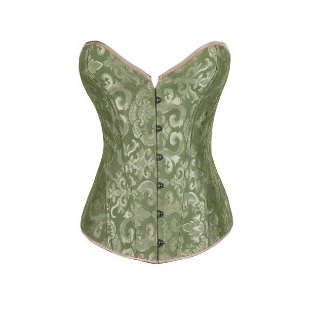 Corsetto Drag Gattino (verde)