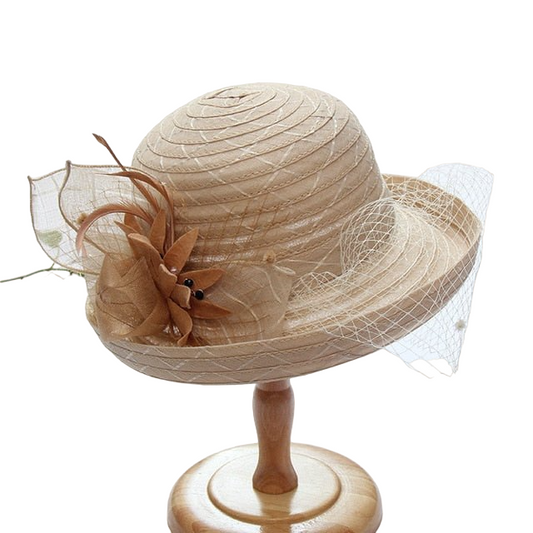 Sombrero Queen Divinna (albaricoque)