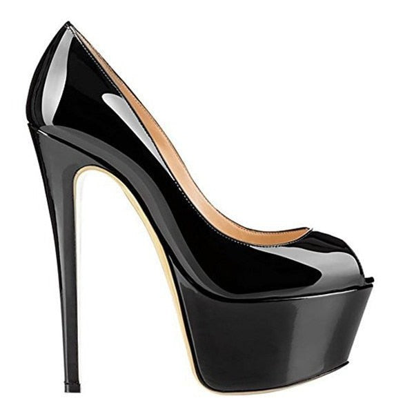 Zapatos Queen Parda (negro)