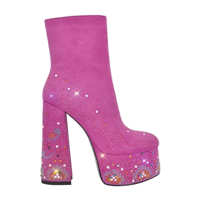 Boots Queen Wox (Pink)
