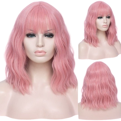 Wig Queen Cleo (Deep Pink)