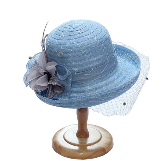 Sombrero Queen Divinna (azul claro)