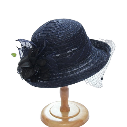 Hat Queen Divinna (Navy Blue)