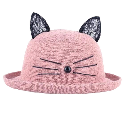 Hat Drag Kitten (Pink)
