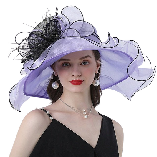 Sombrero Queen Phalominna (púrpura)