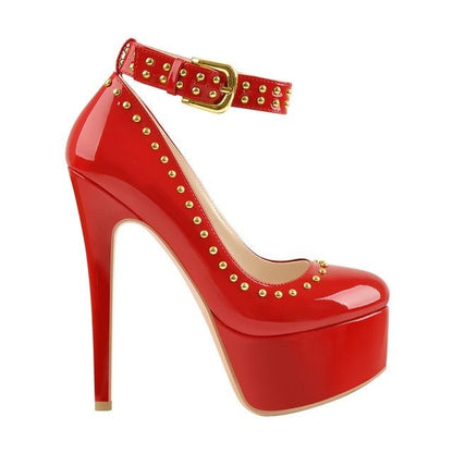 Sapatos Queen Cybufa (vermelho)