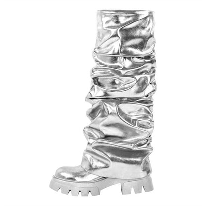 Boots Queen Monstra (Silver)