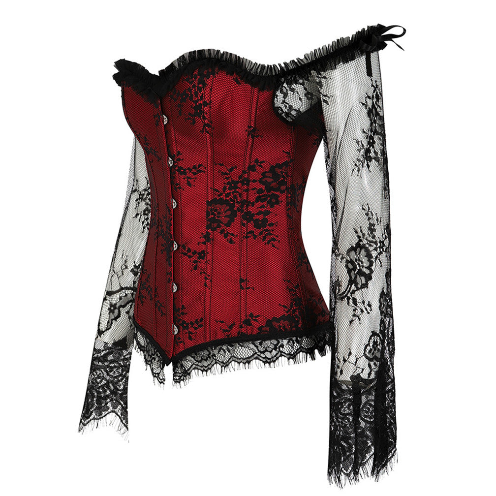 Corset Drag Forêt (rouge)