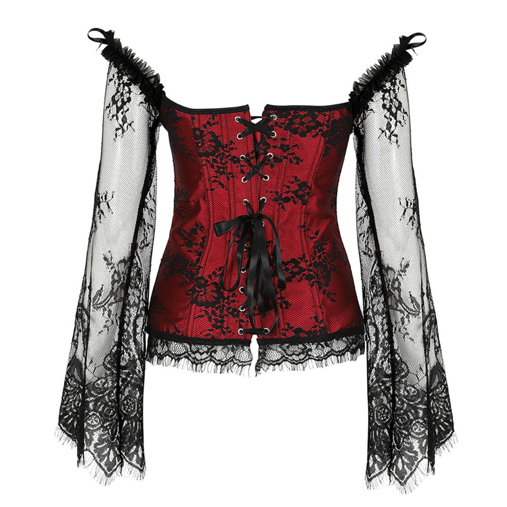 Corsetto Drag Foresta (rosso)