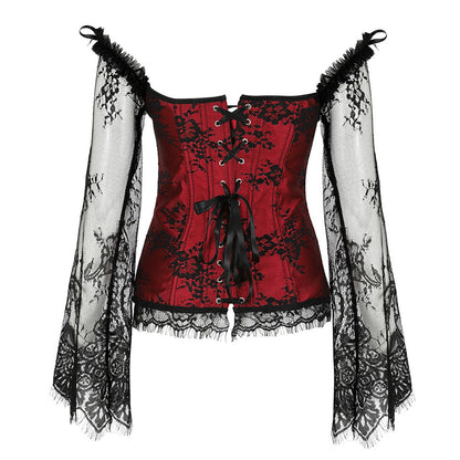 Corsetto Drag Foresta (rosso)