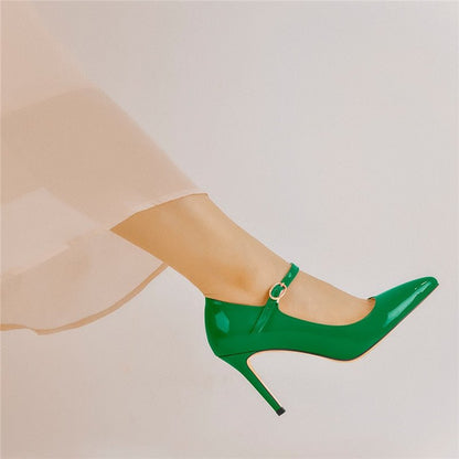 Zapatos Queen Mechika (verde)