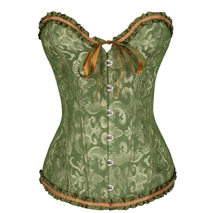 Corset Drag Fayette (vert)