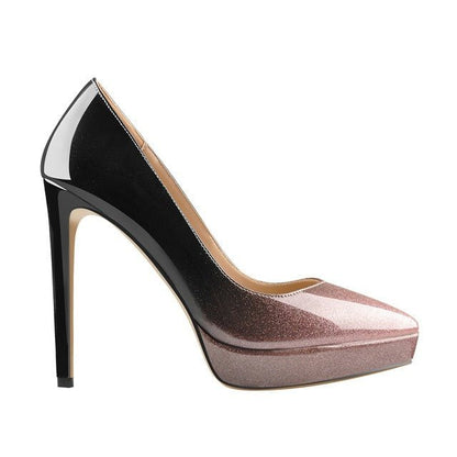 Pumps Queen Ruprei (Black and pink)