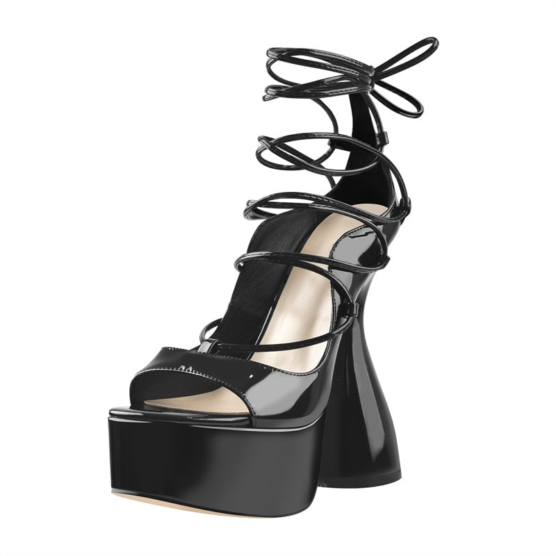 Sandals Queen Lijuan (Black)