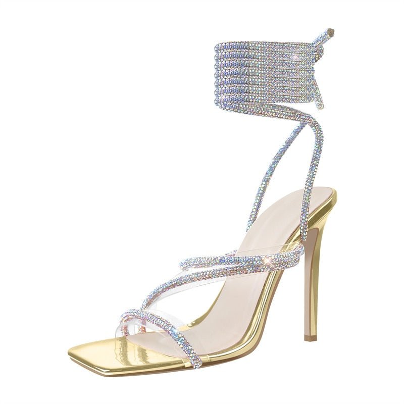 Sandals Queen Chrystal (Gold)