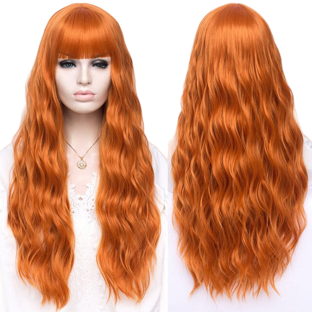 Wig Queen Donna (Orange)