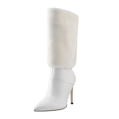 Boots Queen Ovequeen (White)