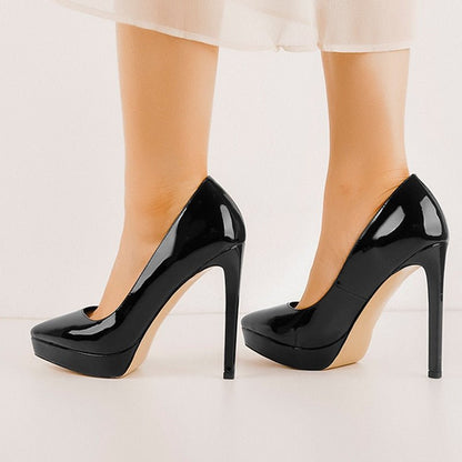 Sapatos Queen Brilhante (preto)